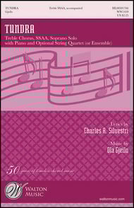 cover Tundra SSAA choral sheet music cover